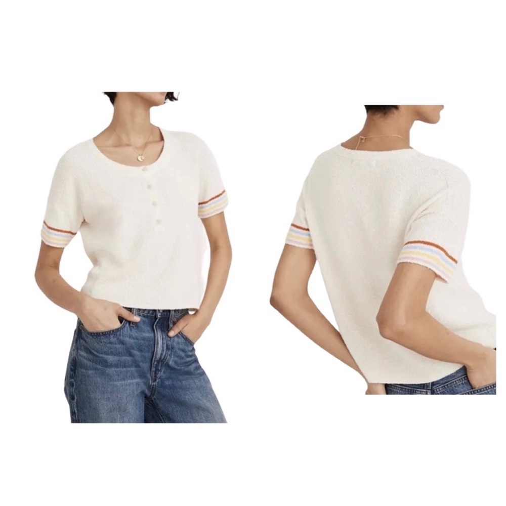 Madewell Henley Sweater Tee